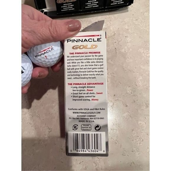 Rug Doctor Pinnacle Gold collectible golf balls - Picture 5 of 6